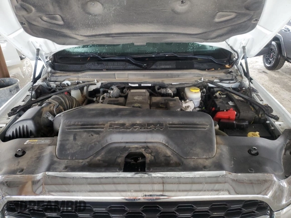 2023 Ram 2500 Tradesman with VIN 3C6UR5CLXPG543783, listed as a Copart auction lot 45014855 with 34,422 mi miles and Salvage title. Bid and sale history available at DreamBid. Image 12.