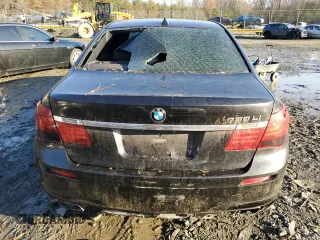 2012 BMW 7 Series 750Li with VIN WBAKB8C57CC964250, listed as a Copart auction lot 41450935 with 56,429 mi miles and Non repairable. Bid and sale history available at DreamBid. Image 6.