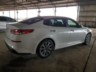 2019 Kia Optima LX with VIN 5XXGT4L39KG356855, listed as a Copart auction lot 49480425 with 75,212 mi miles and Salvage Title. Bid and sale history available at carsss.com. Image 3.