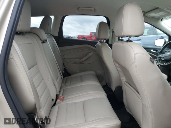 2017 Ford Escape Titanium with VIN 1FMCU0J98HUD75004, listed as a Copart auction lot 51627805 with 74,166 mi miles and Salvage Title. Bid and sale history available at carsss.com. Image 11.
