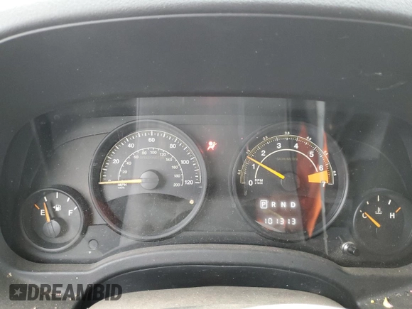 2016 Jeep Compass Sport with VIN 1C4NJCBB5GD548761, listed as a Copart auction lot 76425324 with 101,313 mi miles and Salvage title. Bid and sale history available at DreamBid. Image 9.