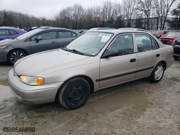 2001 Chevrolet Prizm with VIN 1Y1SK52891Z423364, listed as a Copart auction lot 85644824 with NaN miles and Non Repairable. Bid and sale history available at carsss.com. Image 1.