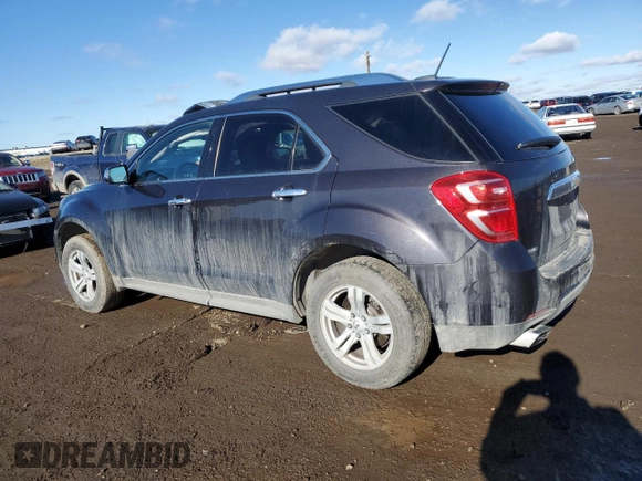 2016 Chevrolet Equinox LTZ with VIN 2GNFLGE36G6314919, listed as a Copart auction lot 47137295 with 121,965 mi miles and Salvage Title. Bid and sale history available at carsss.com. Image 2.