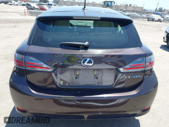 2012 Lexus CT 200h z VIN JTHKD5BH3C2111503, wystawiony jako IAAI lot #42314091 z przebiegiem 53 058 mil mil oraz . Historia ofert i sprzedaży dostępna na DreamBid. Obrazek 16.