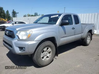 2014 Toyota Tacoma with VIN 5TFUU4EN5EX100191, listed as a Copart auction lot 58414895 with 163,766 mi miles and Salvage title. Bid and sale history available at DreamBid. Image 1.