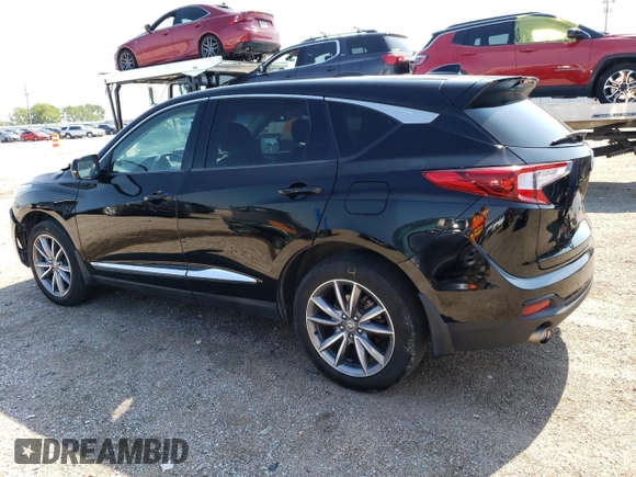 2021 Acura RDX w/Technology Package with VIN 5J8TC2H57ML001037, listed as a Copart auction lot 61814214 with 48,378 mi miles and Salvage Title. Bid and sale history available at carsss.com. Image 2.