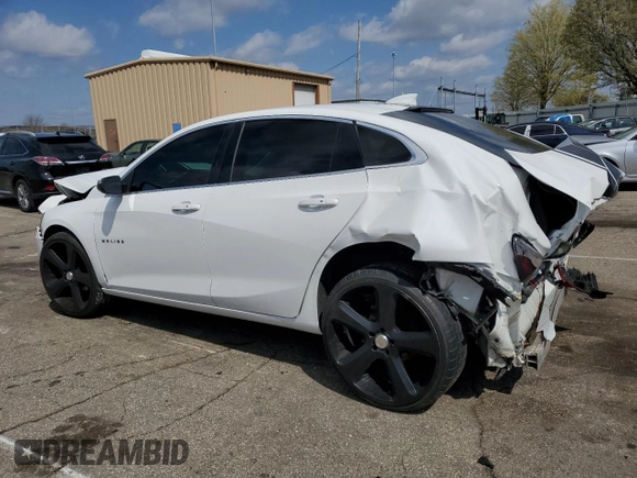 2017 Chevrolet Malibu LT with VIN 1G1ZE5ST2HF268496, listed as a Copart auction lot 52694745 with 127,917 mi miles and Salvage Title. Bid and sale history available at DreamBid. Image 2.