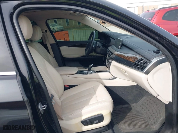 2015 BMW X6 xDrive35i with VIN 5UXKU2C56F0F95429, listed as a IAAI auction lot 41754635 with 79,503 mi miles. Bid and sale history available at carsss.com. Image 5.