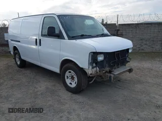2012 GMC Savana Cargo with VIN 1GTW7FCAXC1180311, listed as a IAAI auction lot 41202714 with 469,562 mi miles. Bid and sale history available at carsss.com. Image 1.