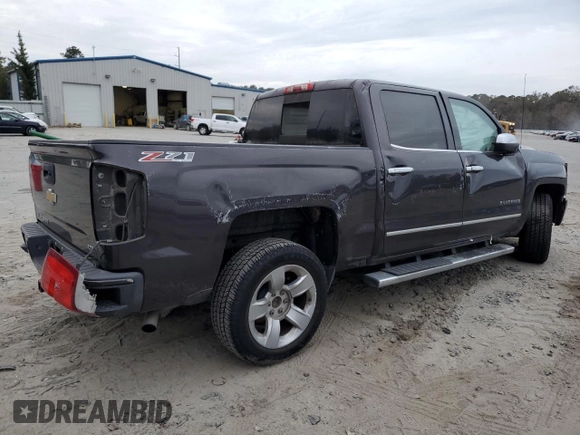 2016 Chevrolet Silverado 1500 LTZ with VIN 3GCUKSEJ2GG156040, listed as a Copart auction lot 83831464 with Not Provided miles and Salvage Title. Bid and sale history available at DreamBid. Image 3.