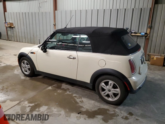 2007 MINI Convertible with VIN WMWRF33567TG17538, listed as a Copart auction lot 76506984 with 75,090 mi miles and Clean Title. Bid and sale history available at DreamBid. Image 2.