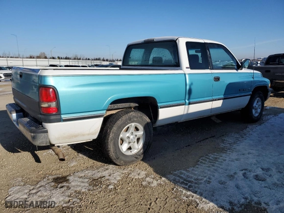 1996 Dodge Ram 1500 with VIN 3B7HC13Z7TM162932, listed as a Copart auction lot 47251905 with 122,642 mi miles and Salvage Title. Bid and sale history available at carsss.com. Image 3.