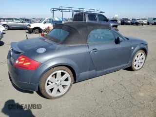 2003 Audi TT with VIN TRUUT28N331007968, listed as a Copart auction lot 80133464 with 999,999 mi miles and Clean Title. Bid and sale history available at carsss.com. Image 3.