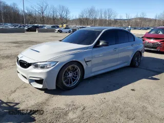 2016 BMW M3 with VIN WBS8M9C56G5E68620, listed as a Copart auction lot 48551405 with 50,456 mi miles and Salvage Title. Bid and sale history available at carsss.com. Image 1.