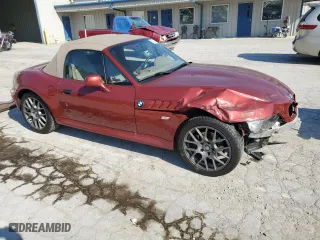 2000 BMW Z3 2.5L with VIN WBACH9348YLF90791, listed as a Copart auction lot 60079894 with 28,043 mi miles and Salvage Title. Bid and sale history available at carsss.com. Image 4.