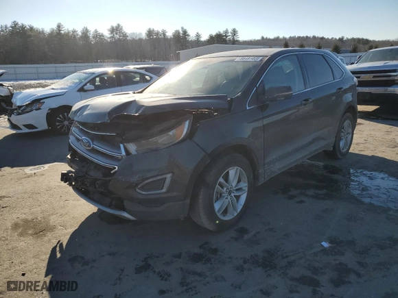 2015 Ford Edge SEL with VIN 2FMTK4J98FBC05001, listed as a Copart auction lot 88491025 with 98,166 mi miles and Salvage Title. Bid and sale history available at carsss.com. Image 1.