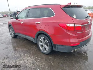 2013 Hyundai Santa Fe Limited with VIN KM8SR4HFXDU016778, listed as a IAAI auction lot 42029308 with 98,456 mi miles. Bid and sale history available at carsss.com. Image 3.