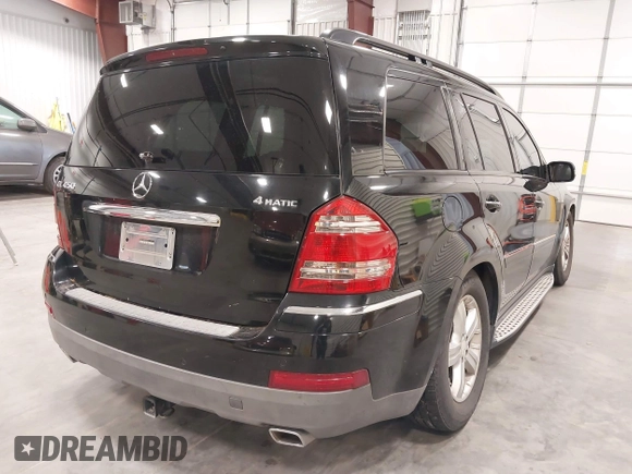 2008 Mercedes-Benz GL-Class 4.6L with VIN 4JGBF71E48A358214, listed as a IAAI auction lot 41891859 with 122,898 mi miles. Bid and sale history available at carsss.com. Image 4.