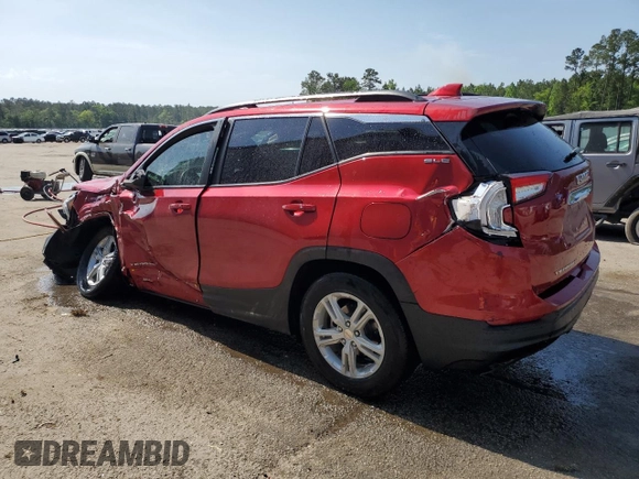 2022 GMC Terrain SLE with VIN 3GKALMEV1NL165741, listed as a Copart auction lot 53350335 with 72,112 mi miles and Salvage title. Bid and sale history available at DreamBid. Image 2.