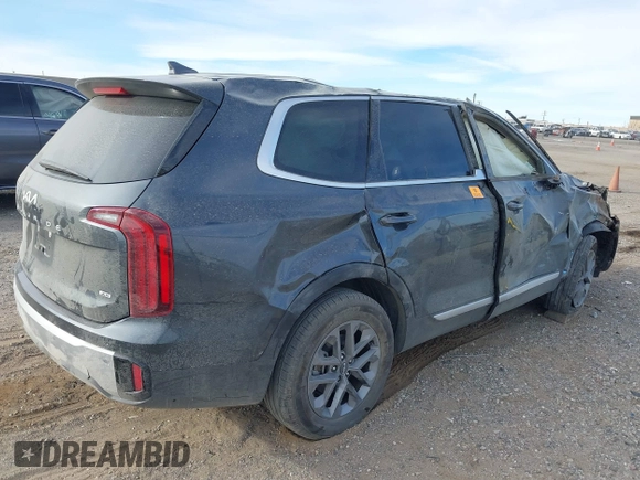 2024 Kia Telluride LX z VIN 5XYP2DGC8RG423352, wystawiony jako IAAI lot #41194764 z przebiegiem Nie podano mil oraz . Historia ofert i sprzedaży dostępna na DreamBid. Obrazek 4.