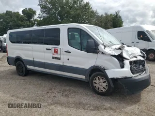 2015 Ford Transit XL with VIN 1FBZX2ZM9FKA38851, listed as a Copart auction lot 48593945 with 197,409 mi miles and Salvage Title. Bid and sale history available at carsss.com. Image 4.