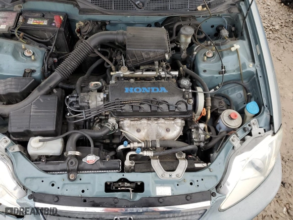 2000 Honda Civic VP with VIN 2HGEJ6614YH600003, listed as a Copart auction lot 45785285 with 164,812 mi miles and Salvage Title. Bid and sale history available at carsss.com. Image 13.