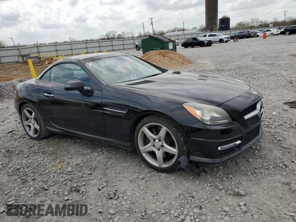 2013 Mercedes-Benz SLK 250 with VIN WDDPK4HA7DF073209, listed as a Copart auction lot 48878235 with 87,899 mi miles and Salvage title. Bid and sale history available at DreamBid. Image 4.