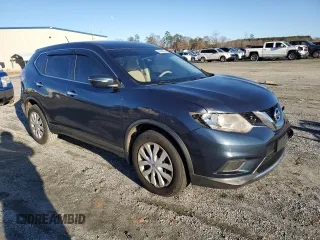 2015 Nissan Rogue SV with VIN KNMAT2MT5FP581765, listed as a Copart auction lot 84490954 with 112,949 mi miles and Salvage Title. Bid and sale history available at DreamBid. Image 4.