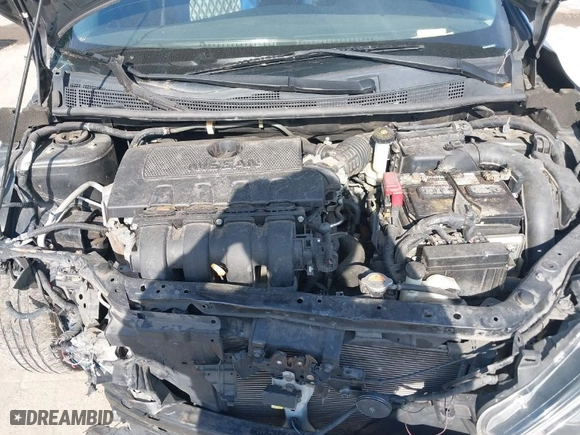 2017 Nissan Sentra SV with VIN 3N1AB7AP9HL724015, listed as a IAAI auction lot 42100563 with 168,297 mi miles. Bid and sale history available at carsss.com. Image 10.