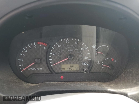 2003 Hyundai Accent GL with VIN KMHCG35C13U277732, listed as a Copart auction lot 72276634 with 135,176 mi miles and Salvage Title. Bid and sale history available at carsss.com. Image 9.