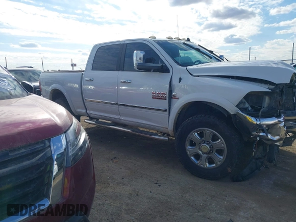 2015 Ram 2500 Laramie with VIN 3C6UR5FL3FG582483, listed as a IAAI auction lot 41307712 with 1 mi miles. Bid and sale history available at carsss.com. Image 12.