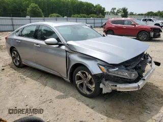 2020 Honda Accord EX with VIN 1HGCV1F48LA148931, listed as a Copart auction lot 58797725 with 46,349 mi miles and Salvage title. Bid and sale history available at DreamBid. Image 4.
