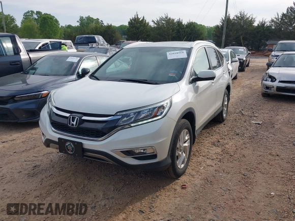 2015 Honda CR-V EX-L with VIN 5J6RM4H72FL069441, listed as a IAAI auction lot 42018910 with 94,692 mi miles. Bid and sale history available at carsss.com. Image 2.