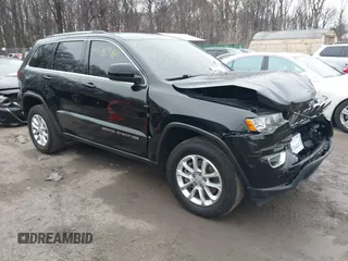 2021 Jeep Grand Cherokee Laredo X with VIN 1C4RJFAG1MC828792, listed as a IAAI auction lot 41118980 with 48,825 mi miles and . Bid and sale history available at DreamBid. Image 1.