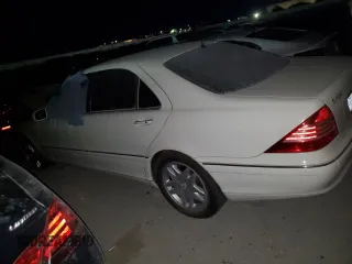 2003 Mercedes-Benz S-Class 4.3L with VIN WDBNG70J33A358287, listed as a Copart auction lot 67197374 with 0 mi miles and Non Repairable. Bid and sale history available at carsss.com. Image 2.
