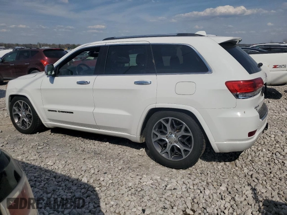 2020 Jeep Grand Cherokee Overland with VIN 1C4RJFCG4LC398526, listed as a Copart auction lot 54221205 with 122,046 mi miles and Salvage Title. Bid and sale history available at DreamBid. Image 2.