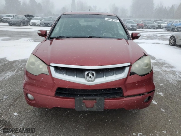 2008 Acura RDX Tech Pkg with VIN 5J8TB18558A019129, listed as a Copart auction lot 44847105 with 144,959 mi miles and Salvage Title. Bid and sale history available at carsss.com. Image 5.