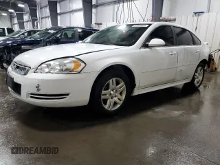2012 Chevrolet Impala LT Fleet with VIN 2G1WG5E32C1175759, listed as a Copart auction lot 51830025 with 222,157 mi miles and Salvage Title. Bid and sale history available at DreamBid. Image 1.