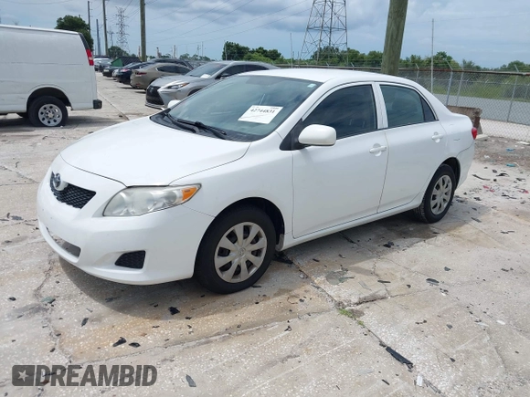 2009 Toyota Corolla with VIN JTDBL40E599027710, listed as a IAAI auction lot 42744831 with 112,043 mi miles and . Bid and sale history available at DreamBid. Image 2.