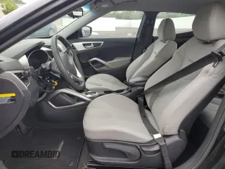 2012 Hyundai Veloster w/Black Int with VIN KMHTC6AD8CU027450, listed as a Copart auction lot 63756415 with 89,037 mi miles and Salvage title. Bid and sale history available at DreamBid. Image 7.