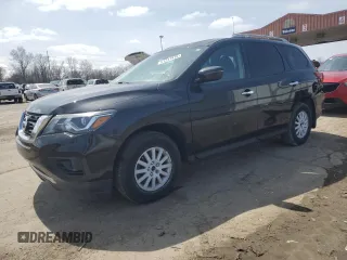 2018 Nissan Pathfinder S z VIN 5N1DR2MN3JC662031, wystawiony jako Copart lot #51237915 z przebiegiem 137 644 mil mil oraz Czysty tytuł • Clean title. Historia ofert i sprzedaży dostępna na DreamBid. Obrazek 1.