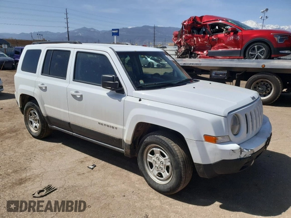 2016 Jeep Patriot Sport with VIN 1C4NJRBB1GD608599, listed as a Copart auction lot 52243035 with 120,733 mi miles and Salvage Title. Bid and sale history available at carsss.com. Image 4.
