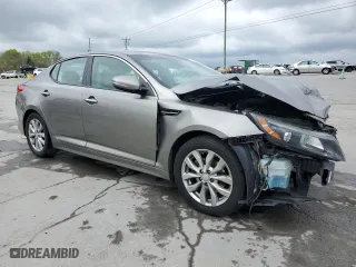 2015 Kia Optima EX with VIN 5XXGN4A72FG396037, listed as a Copart auction lot 52730345 with 121,031 mi miles and Salvage Title. Bid and sale history available at carsss.com. Image 4.