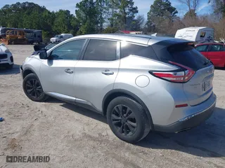 2016 Nissan Murano SV with VIN 5N1AZ2MG2GN111087, listed as a IAAI auction lot 41595111 with 184,432 mi miles. Bid and sale history available at carsss.com. Image 3.
