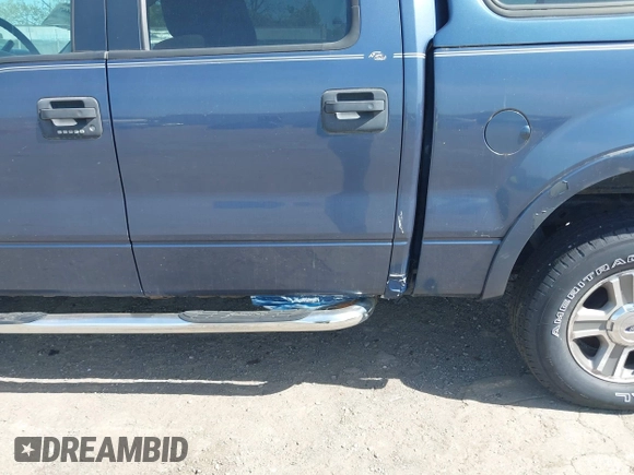 2006 Ford F-150 XLT with VIN 1FTPW14556KB60879, listed as a IAAI auction lot 42154667 with 124,912 mi miles and . Bid and sale history available at carsss.com. Image 6.