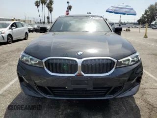 2025 BMW 3 Series 330i with VIN 3MW69CW00S8F24683, listed as a Copart auction lot 62086865 with 5,126 mi miles and Salvage title. Bid and sale history available at DreamBid. Image 5.