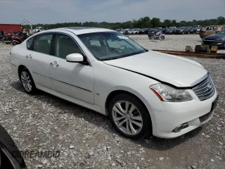 2010 Infiniti M with VIN JN1CY0ARXAM961446, listed as a Copart auction lot 55397704 with 151,939 mi miles and Salvage Title. Bid and sale history available at carsss.com. Image 4.