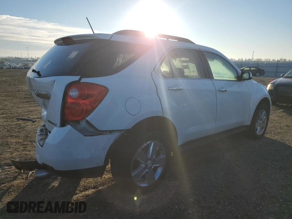 2015 Chevrolet Equinox LT with VIN 2GNFLCE36F6247682, listed as a Copart auction lot 85766224 with 0 mi miles and Salvage Title. Bid and sale history available at carsss.com. Image 3.