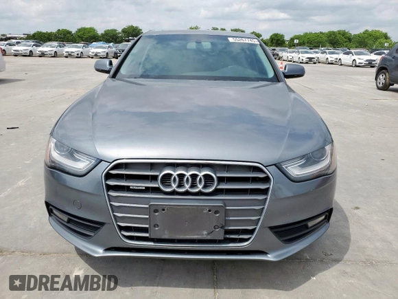 2013 Audi A4 Premium Plus with VIN WAUFFAFL2DN036620, listed as a Copart auction lot 55267745 with 136,958 mi miles and Clean Title. Bid and sale history available at carsss.com. Image 5.
