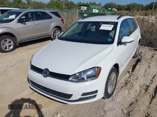 2017 Volkswagen Golf SportWagen S with VIN 3VWC17AU1HM506561, listed as a IAAI auction lot 41432944 with 58,215 mi miles. Bid and sale history available at carsss.com. Image 17.